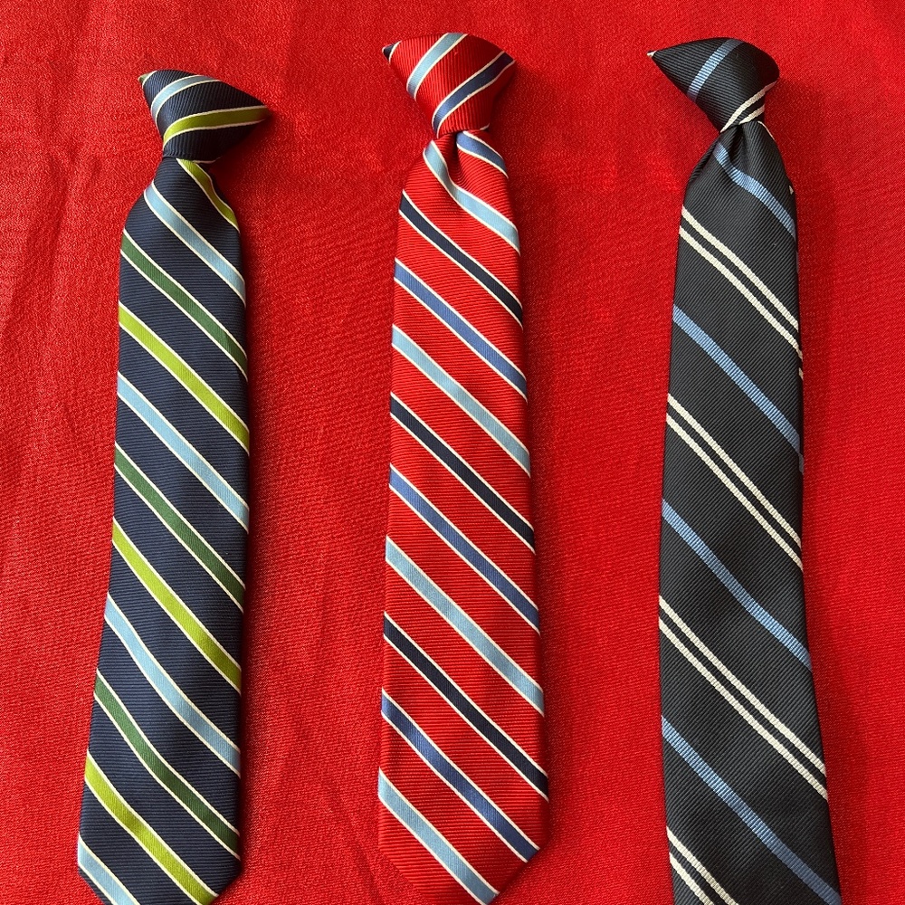🔥👔 Clip on Ties for Boys 👔🔥